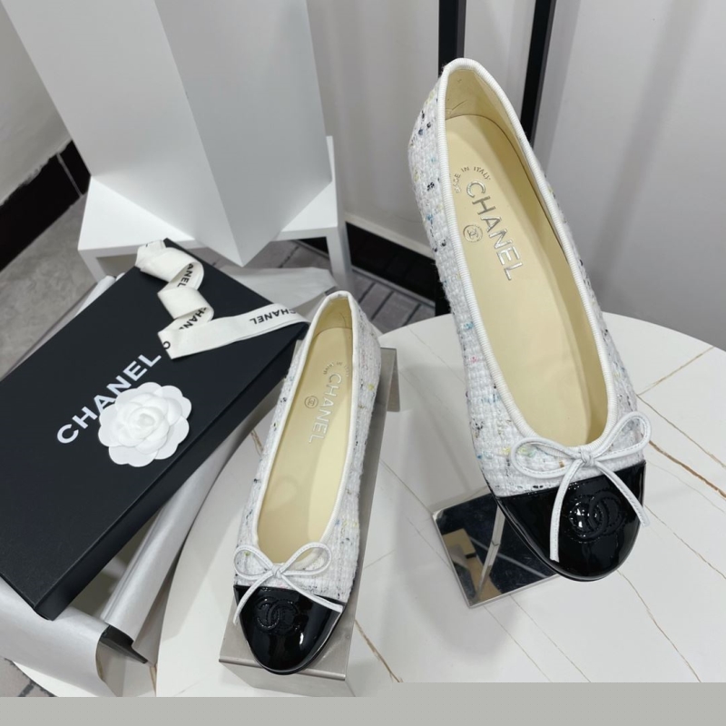 Ch*el flat shoes